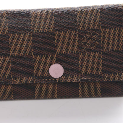 Louis Vuitton Damier Ebene Multicles 6 Key Holder Rose Ballerine 8 of 9