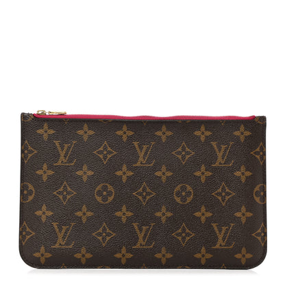 Louis Vuitton Monogram Neverfull MM GM Pochette Pivoine 1 of 7
