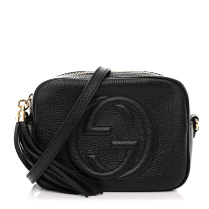 Gucci Pebbled Calfskin Small Soho Disco Bag Black 1 of 11