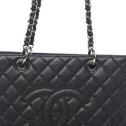 Chanel Caviar Quilted Grand Shopping Tote GST Black 10 of 10