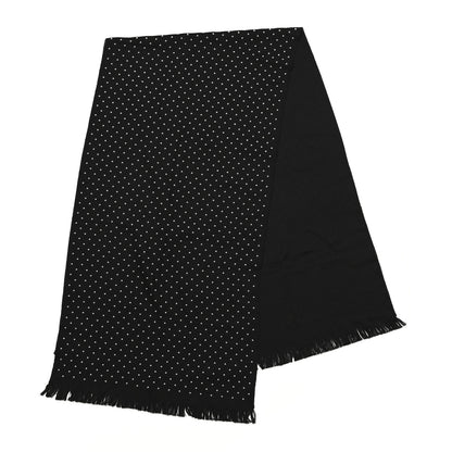 Gucci Wool Studded Jacquard GG Scarf Black 2 of 7