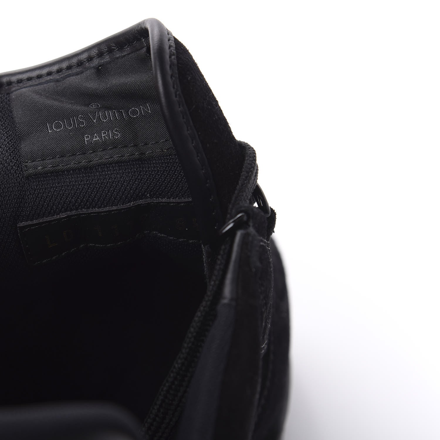 Louis Vuitton Suede Uniform Sneakers 8.5 Black 8 of 8