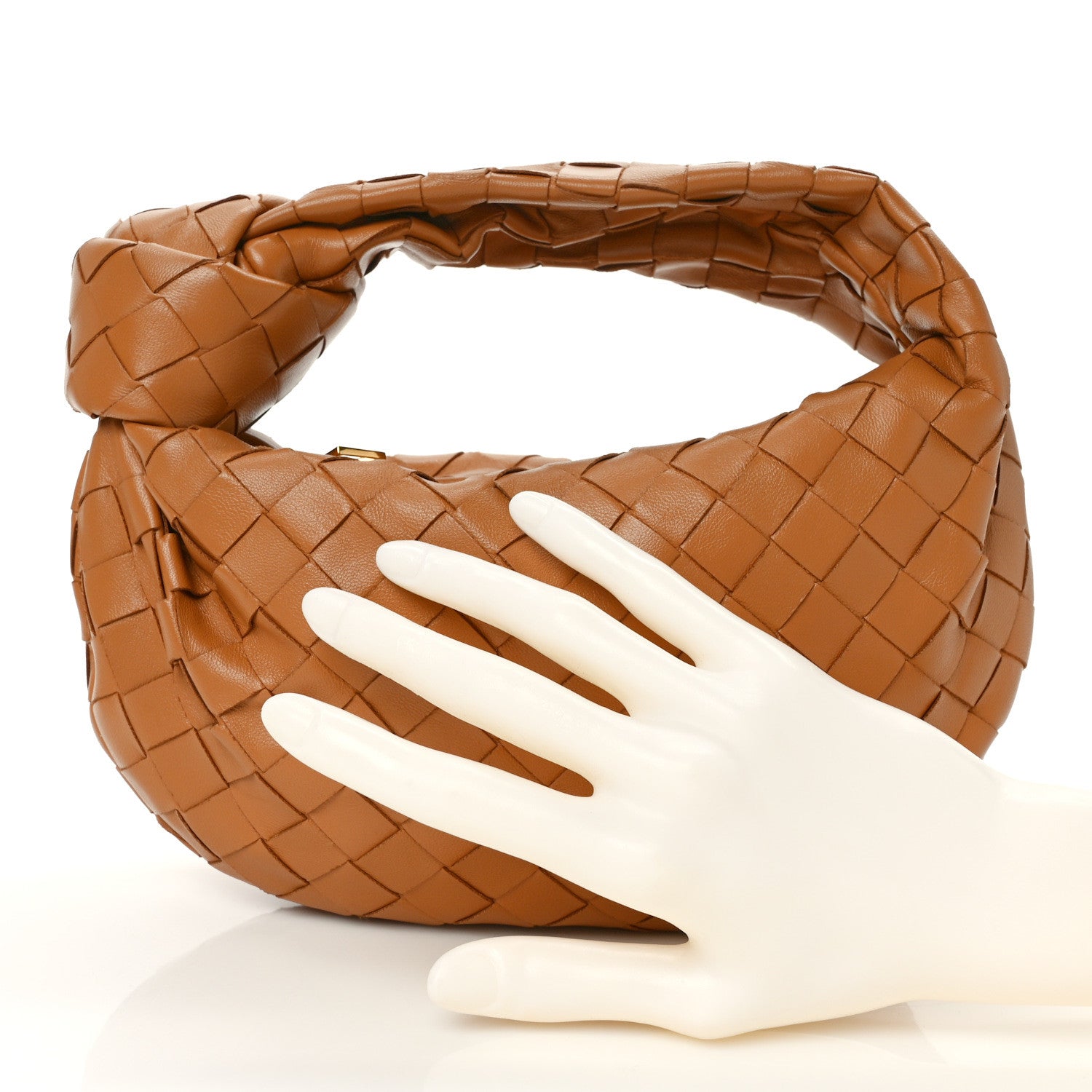 Bottega Veneta Nappa Intrecciato Mini Jodie Caramel 3 of 9