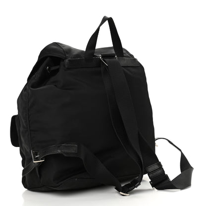 Prada Nylon Vela Medium Backpack Black 3 of 9