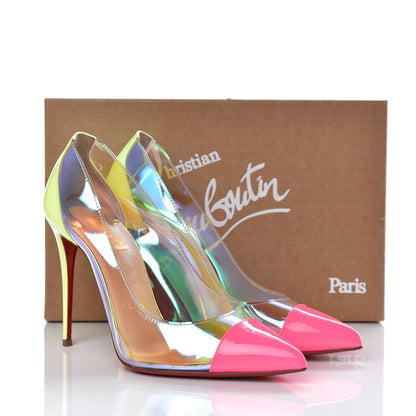 Christian Louboutin Disco PVC Hologram Debout 100 Pumps 38 Multicolor 10 of 10