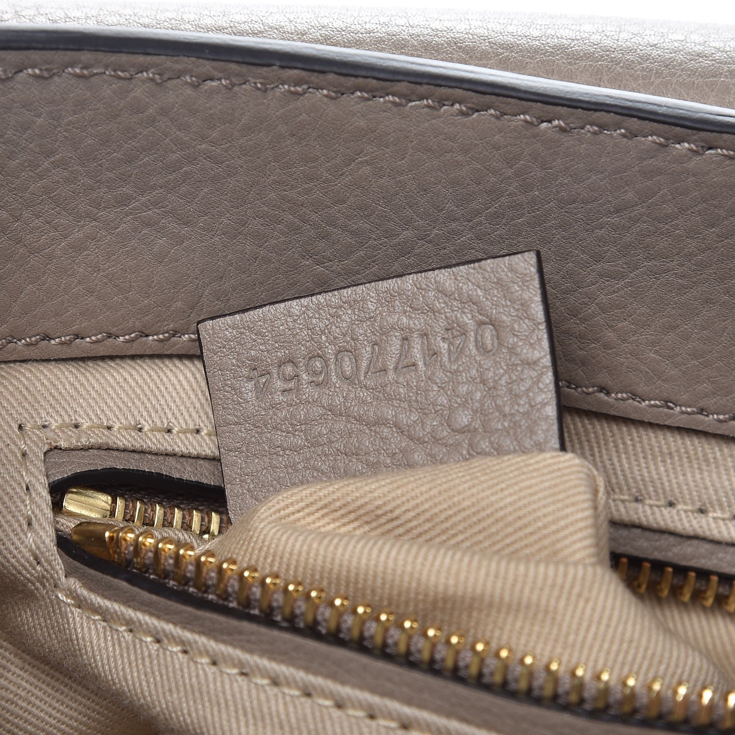 Chloe Suede Calfskin Small Faye Backpack Motty Grey 7 of 8