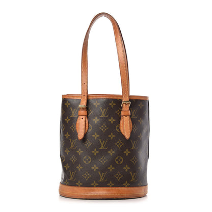 Louis Vuitton Monogram Petit Bucket 23 1 of 9