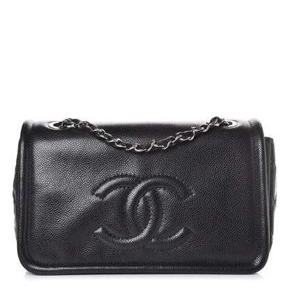 Chanel Caviar Medium Timeless CC Flap Black 1 of 9