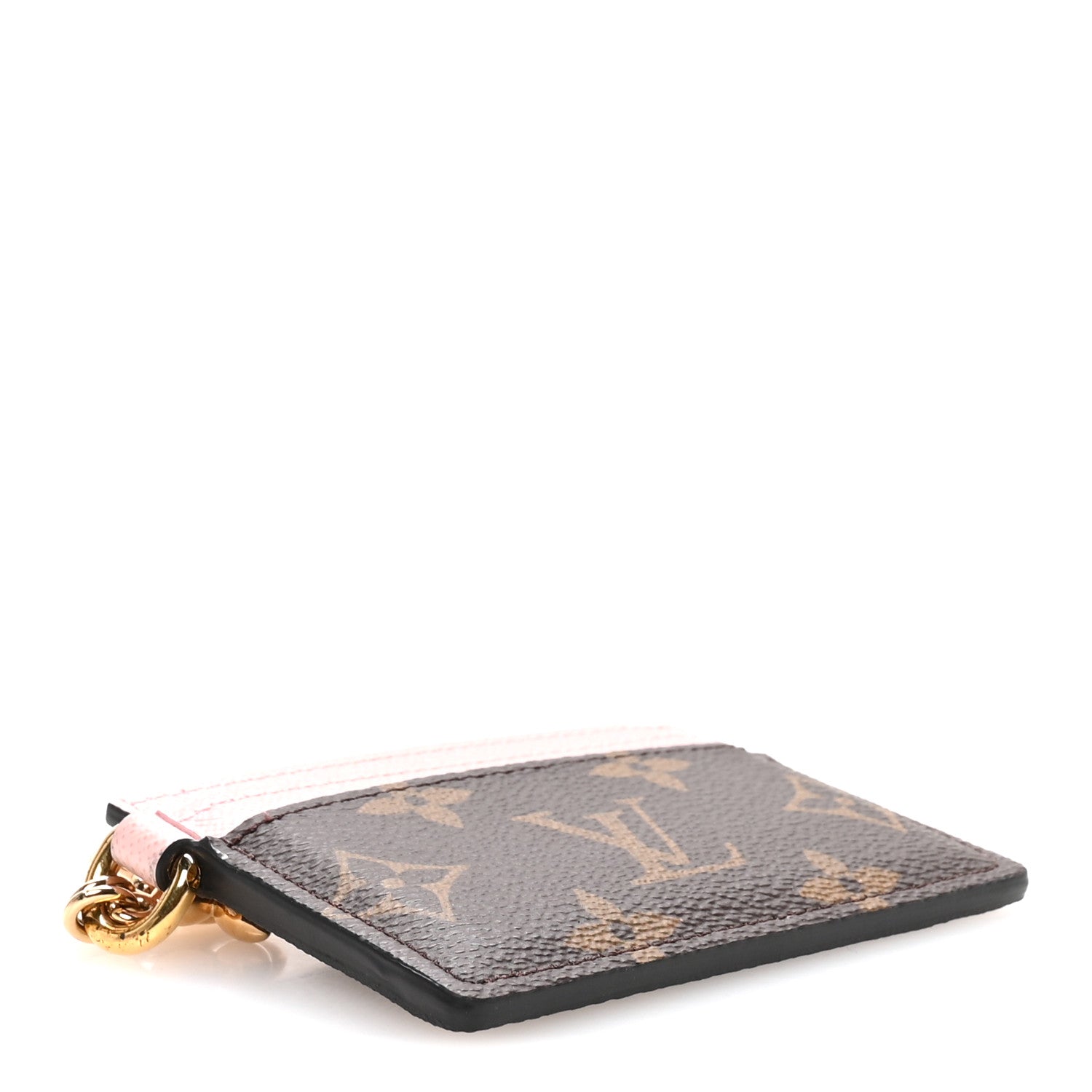 Louis Vuitton Monogram LV Charms Card Holder Rose Ballerine 4 of 6
