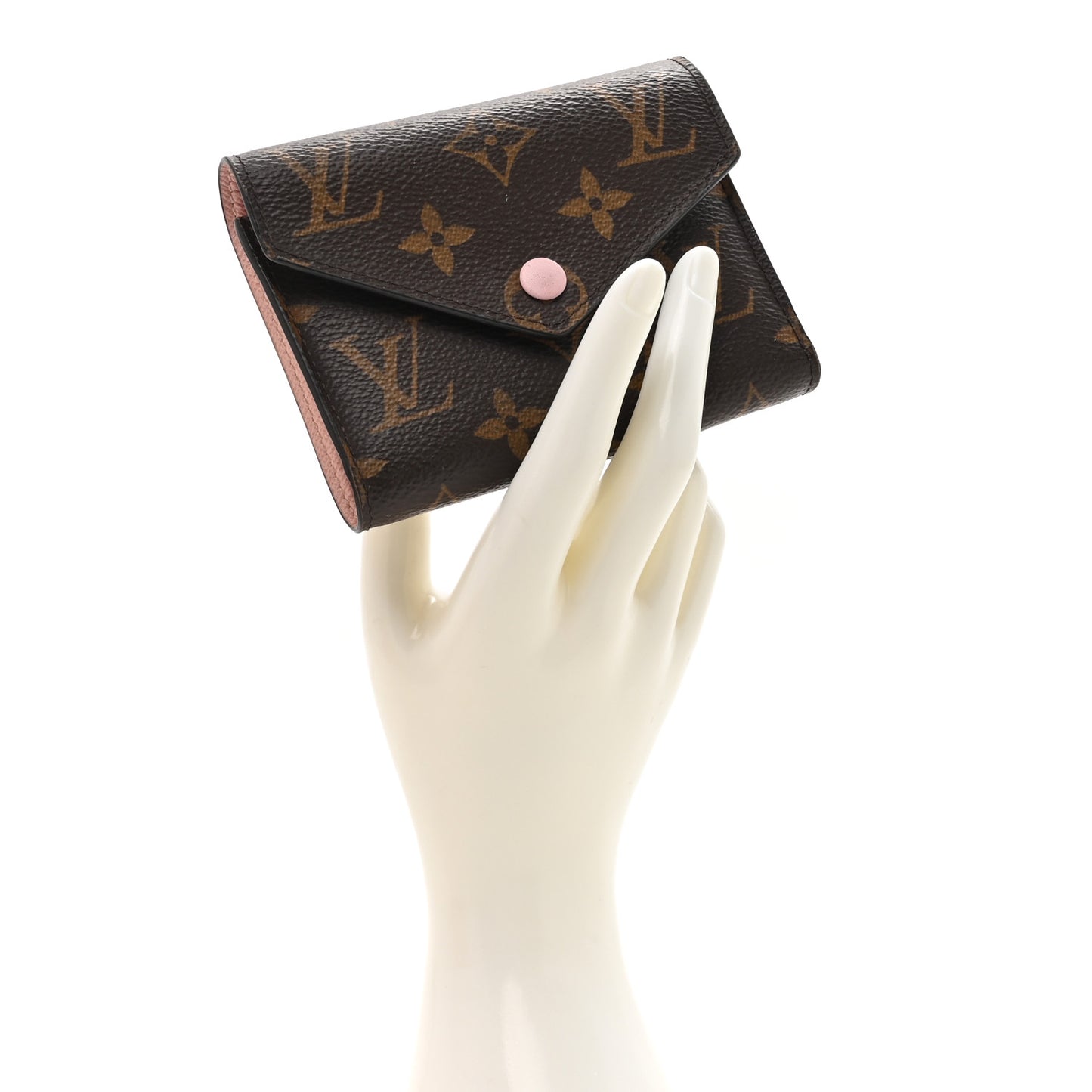 Monogram Victorine Wallet Rose Ballerine
