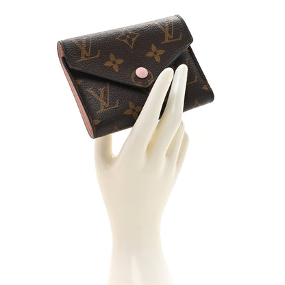 Louis Vuitton Monogram Victorine Wallet Rose Ballerine 2 of 13