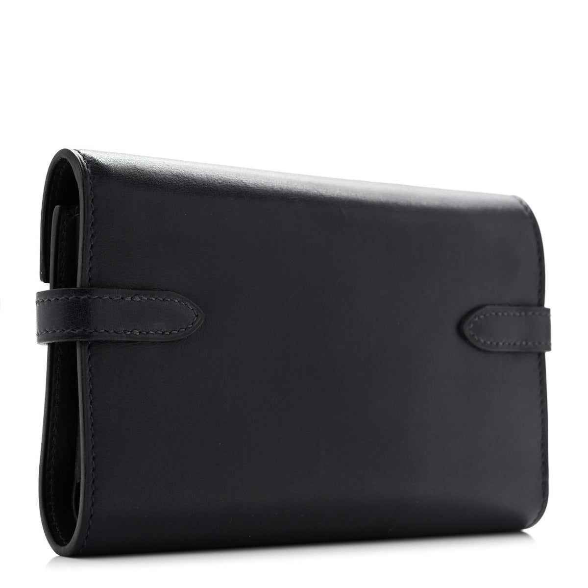 Box Medium Kelly Wallet Bleu Abysse
