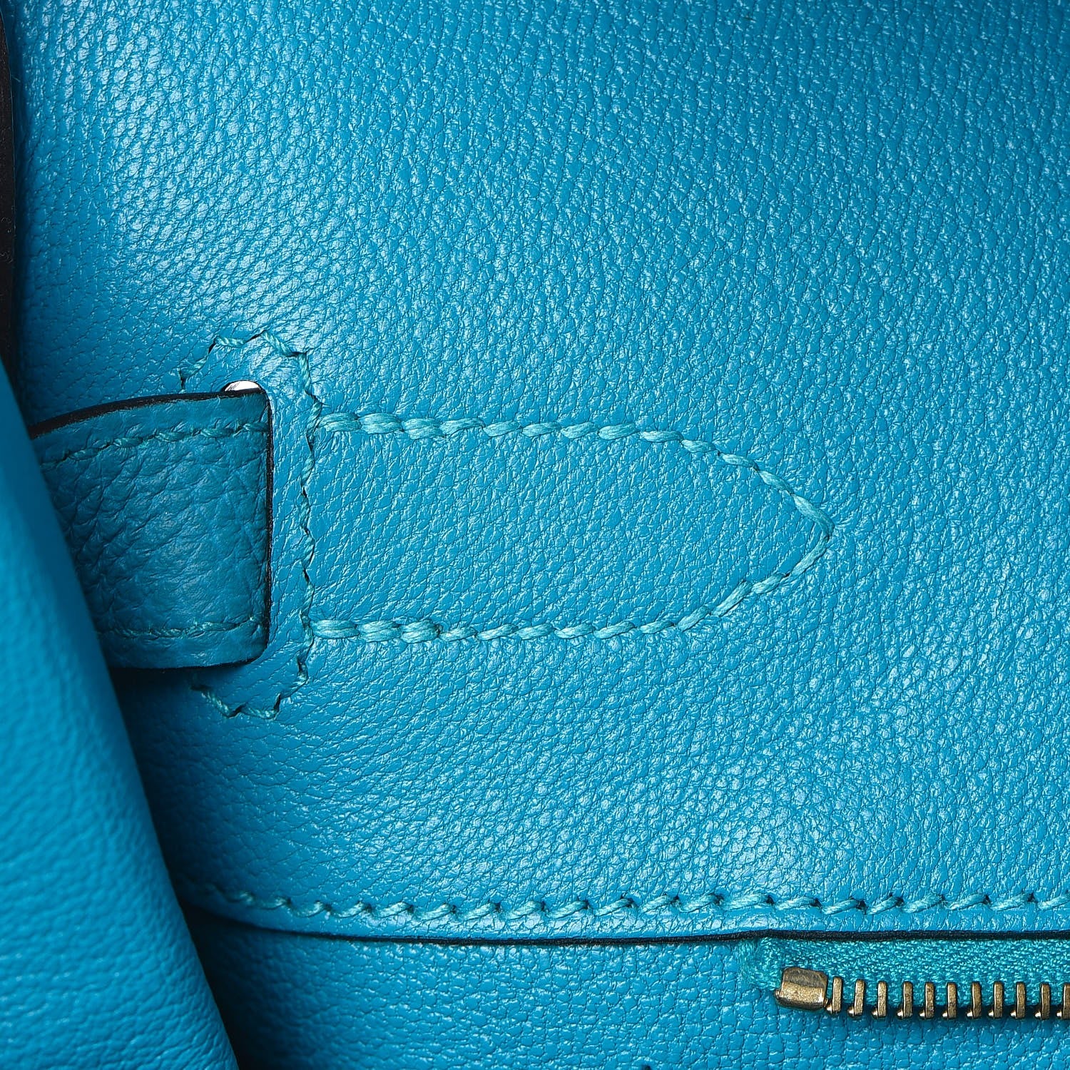Hermes Togo Birkin 35 Turquoise 21 of 34