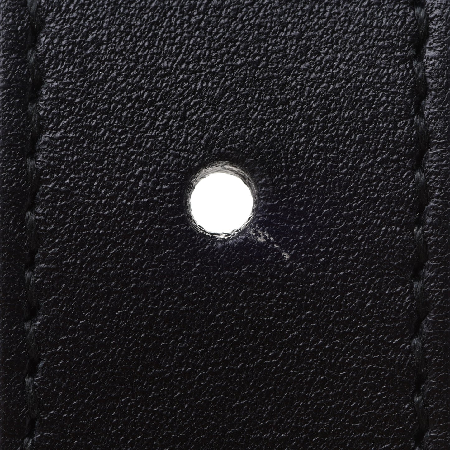 Moon Calfskin Torchon Double G 25mm Belt 105 42 Black