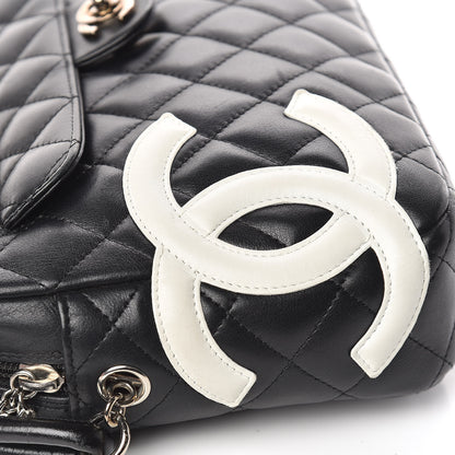 Chanel Calfskin Quilted Cambon Camera Bag Black 9 of 10