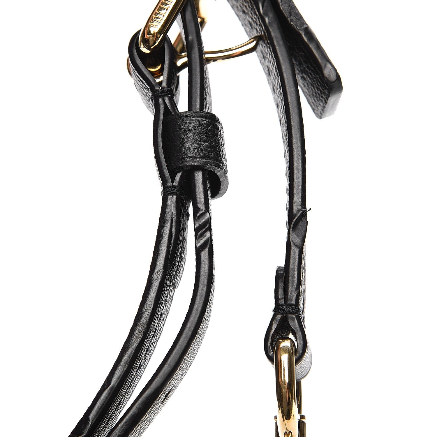 Louis Vuitton Empreinte Adjustable Shoulder Strap Black 4 of 6