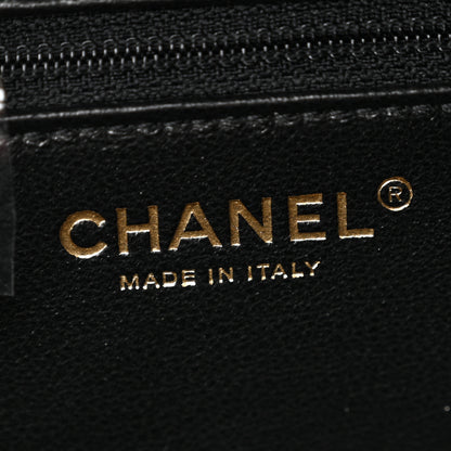 Chanel Caviar Quilted Large CC Filigree Vanity Case Black 7 of 11