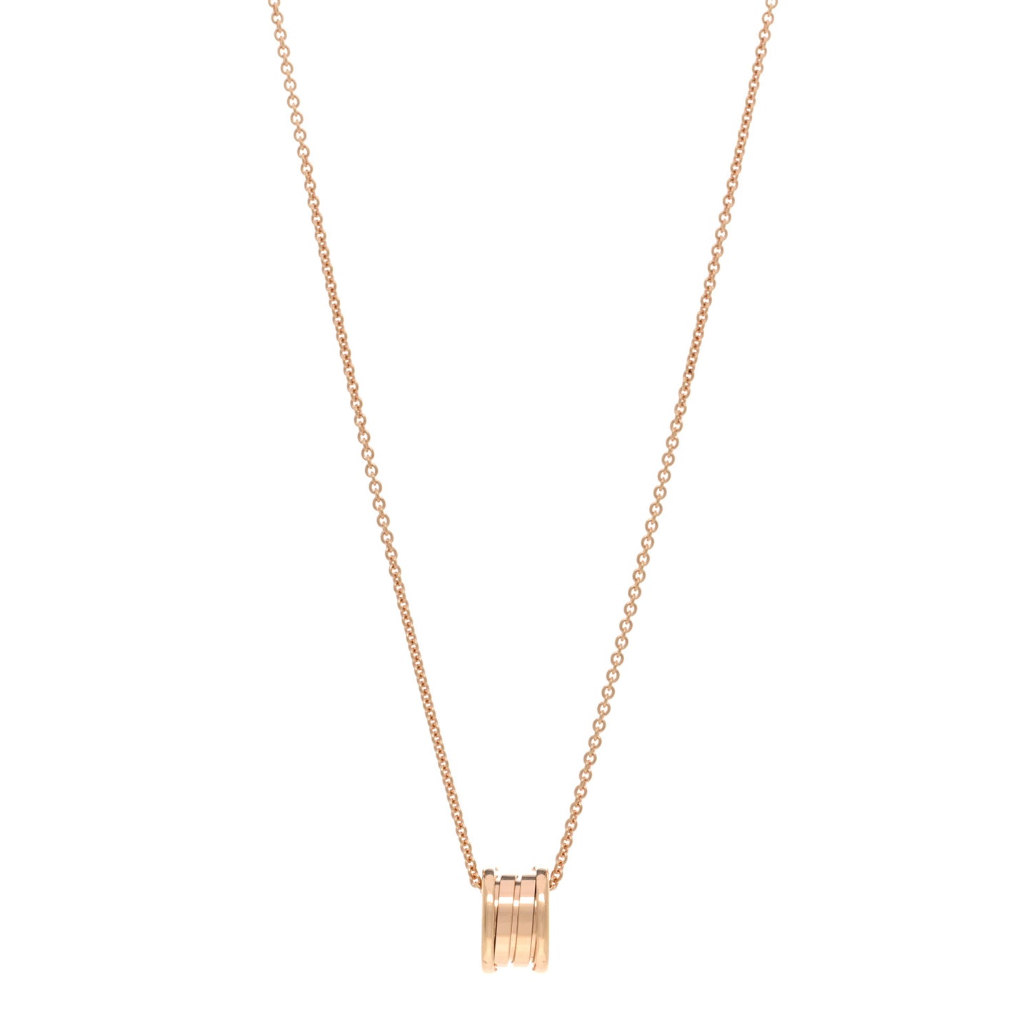 18K Rose Gold B.Zero1 Pendant Necklace