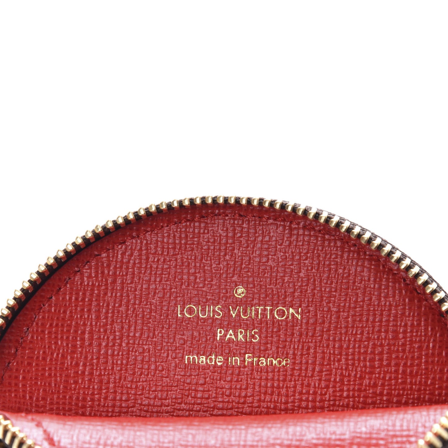 Monogram 2020 Christmas Animation Bumper Cars Round Coin Purse Coquelicot