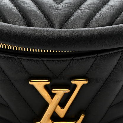 Louis Vuitton Calfskin Quilted New Wave Bumbag Black 7 of 12
