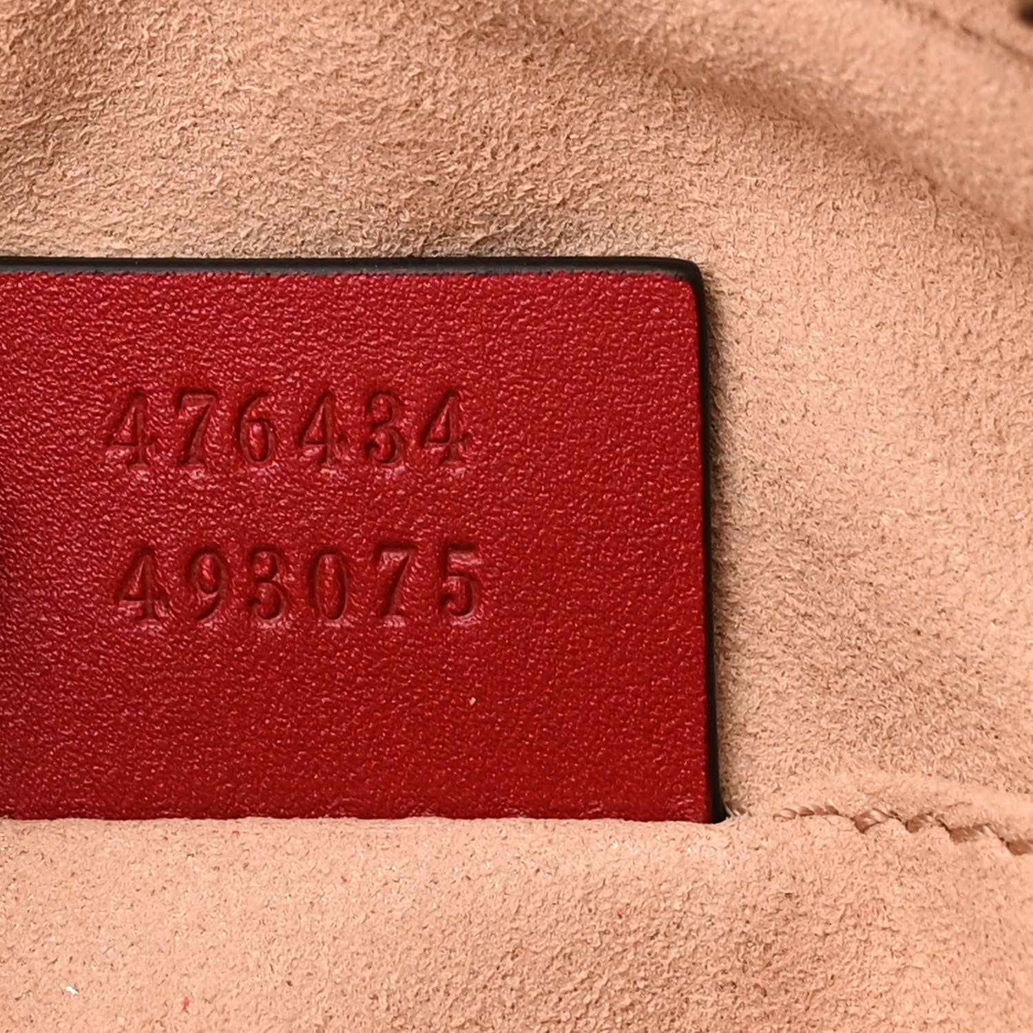 Gucci Calfskin Matelasse GG Marmont Belt Bag 85 34 Hibiscus Red 7 of 11