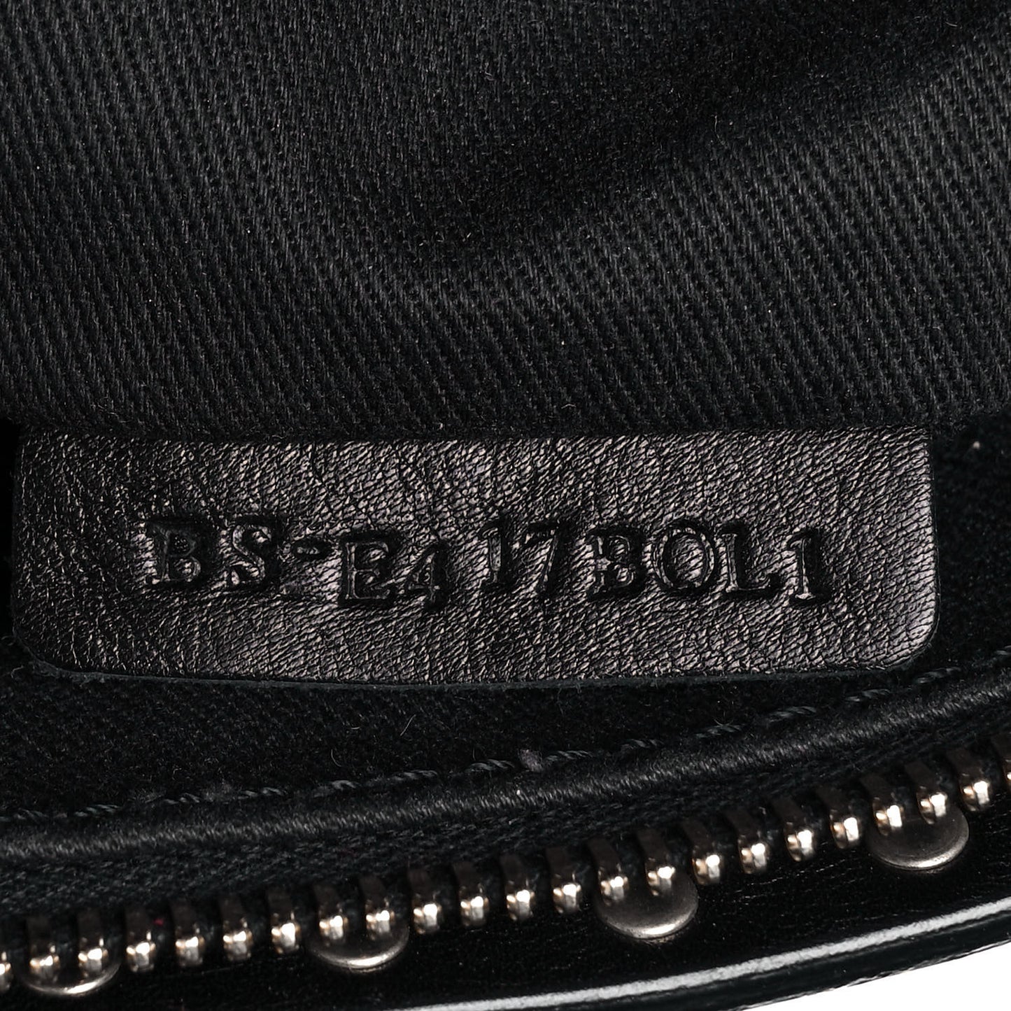 Vitello Rockstud Dome Shopper Black