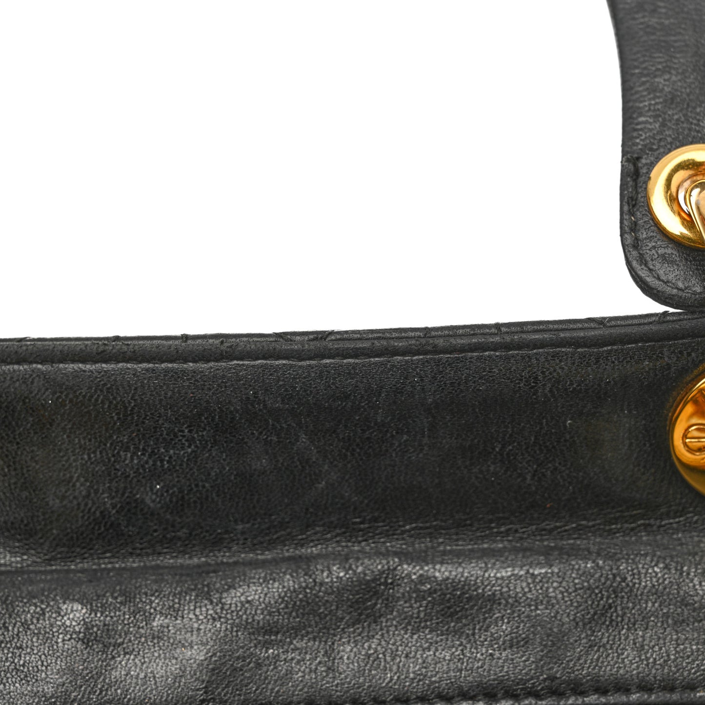 Lambskin Cannage Large Lady Dior Black