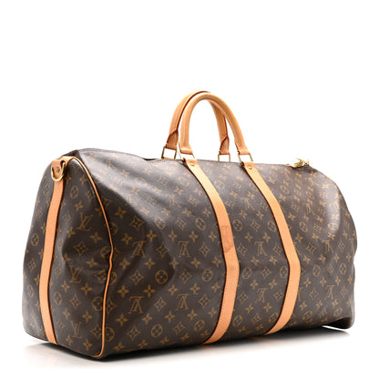 Louis Vuitton Monogram Keepall Bandouliere 55 2 of 14