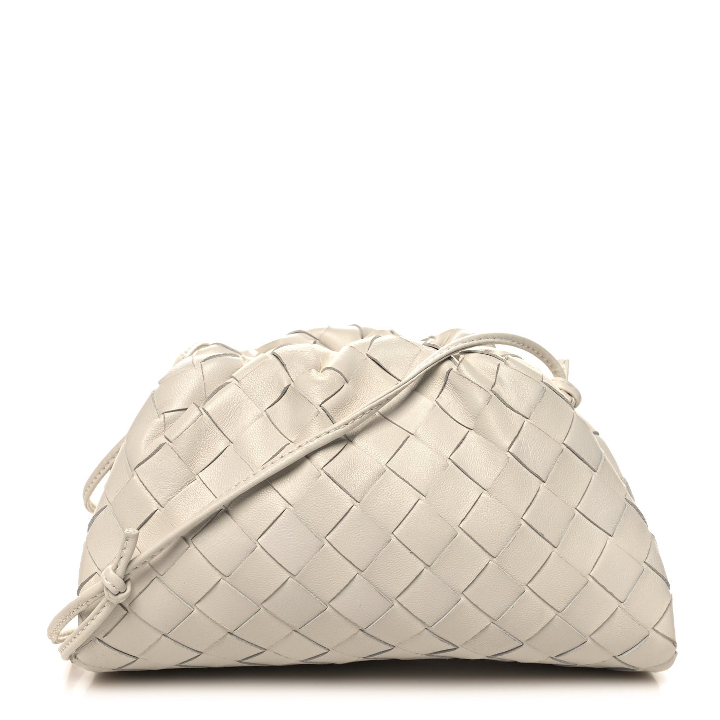Nappa Intrecciato The Mini Pouch Chalk