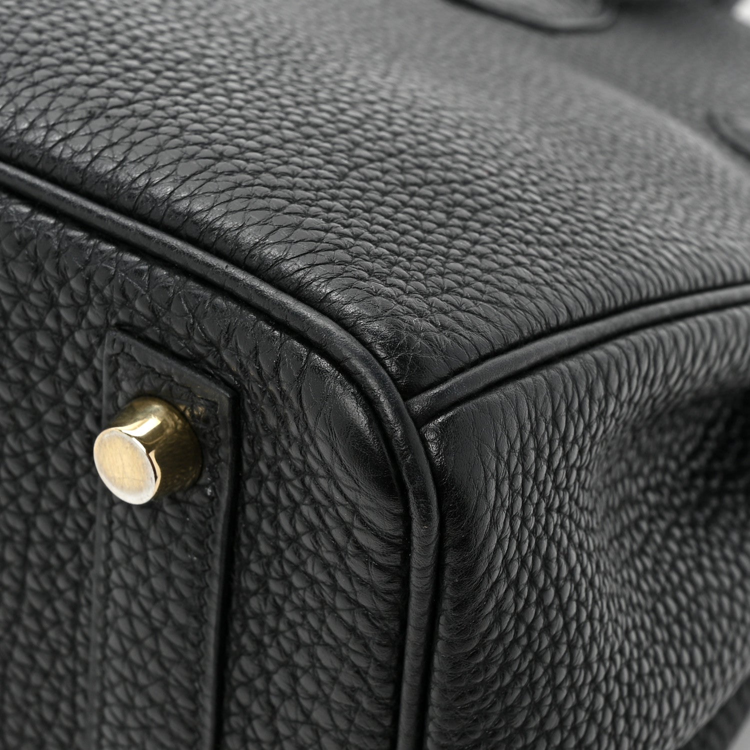 Hermes Togo Birkin 25 Black 13 of 17