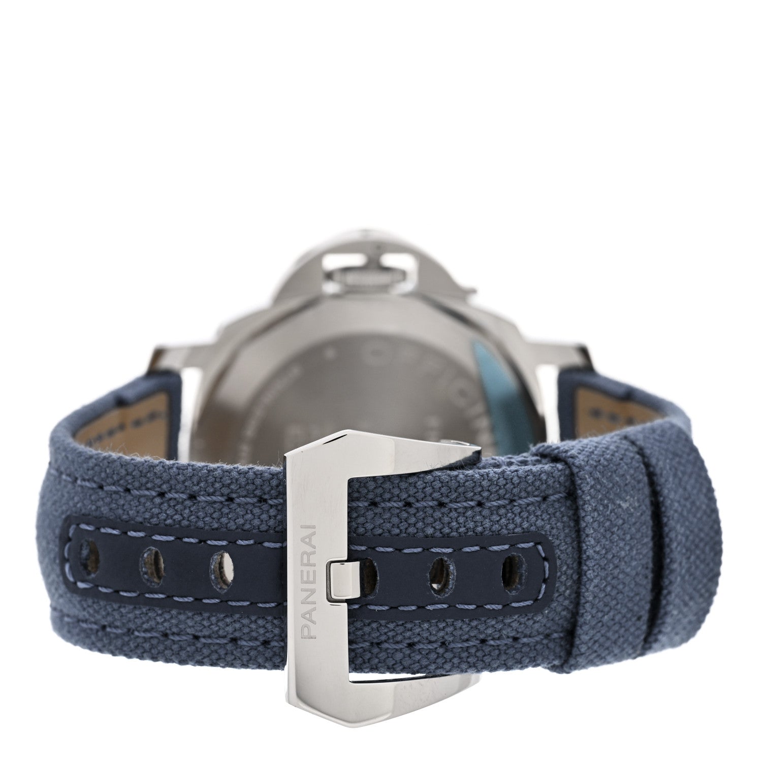 Panerai Stainless Steel Canvas 44mm Luminor Marina Manual Winding Watch Black PAM00777 3 of 5