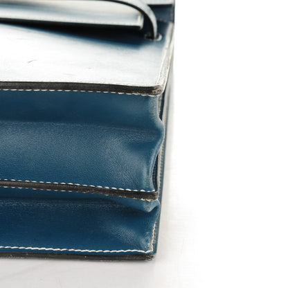 Hermes Box Kelly Depeche 38 Bleu Thalassa 26 of 34