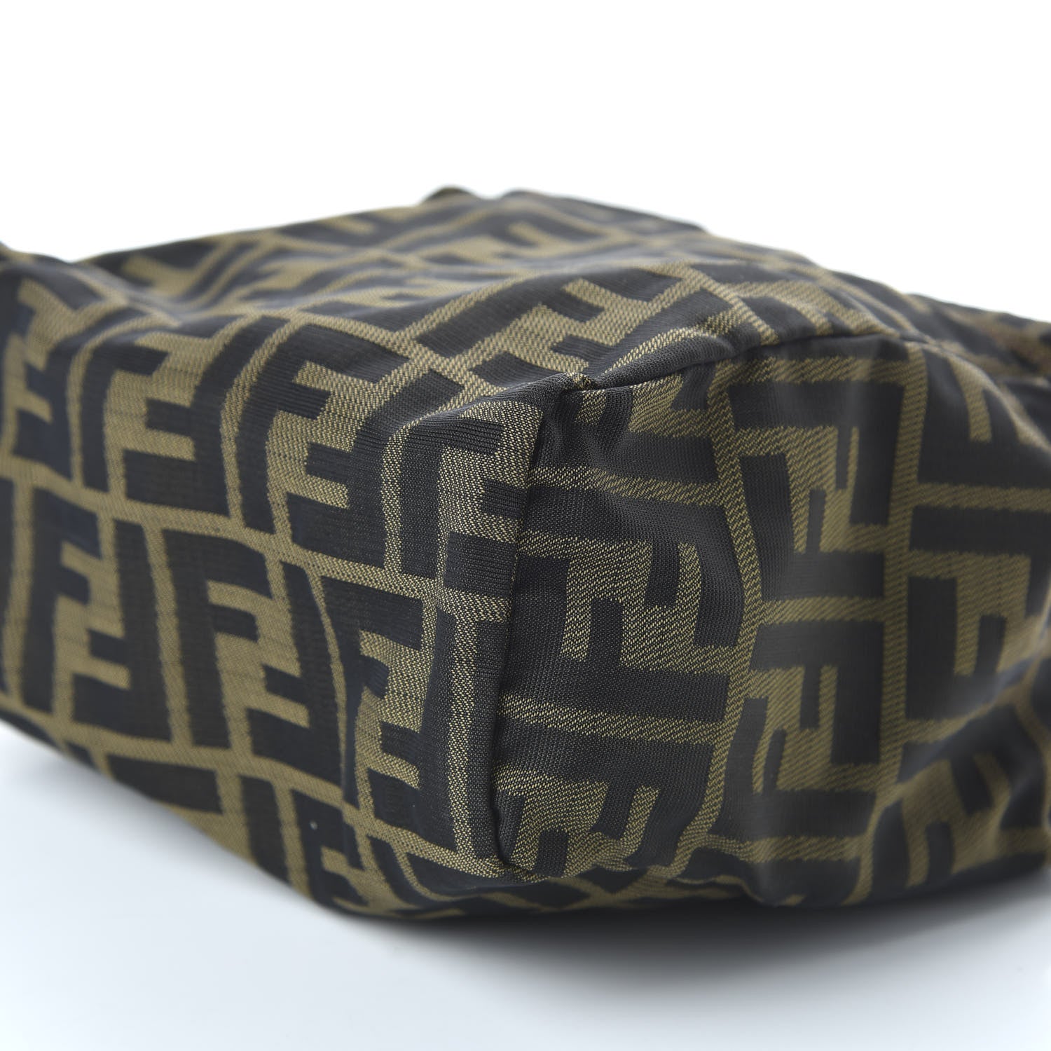 Fendi Fabric FF 1925 Mini Cosmetic Bag Tobacco 7 of 9