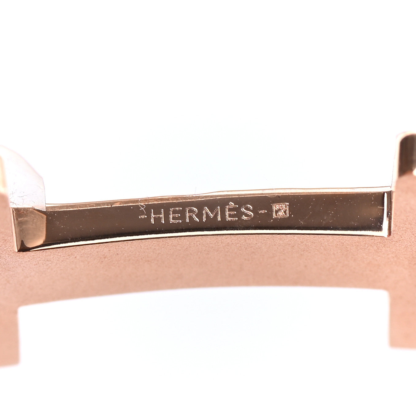 Polished Constance 24mm Belt Buckle Rose Gold