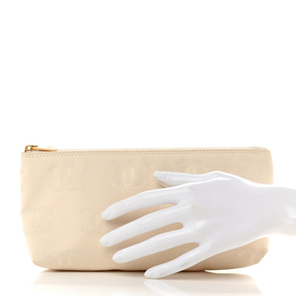 Chanel Nylon CC Cosmetic Pouch Light Pink 2 of 5