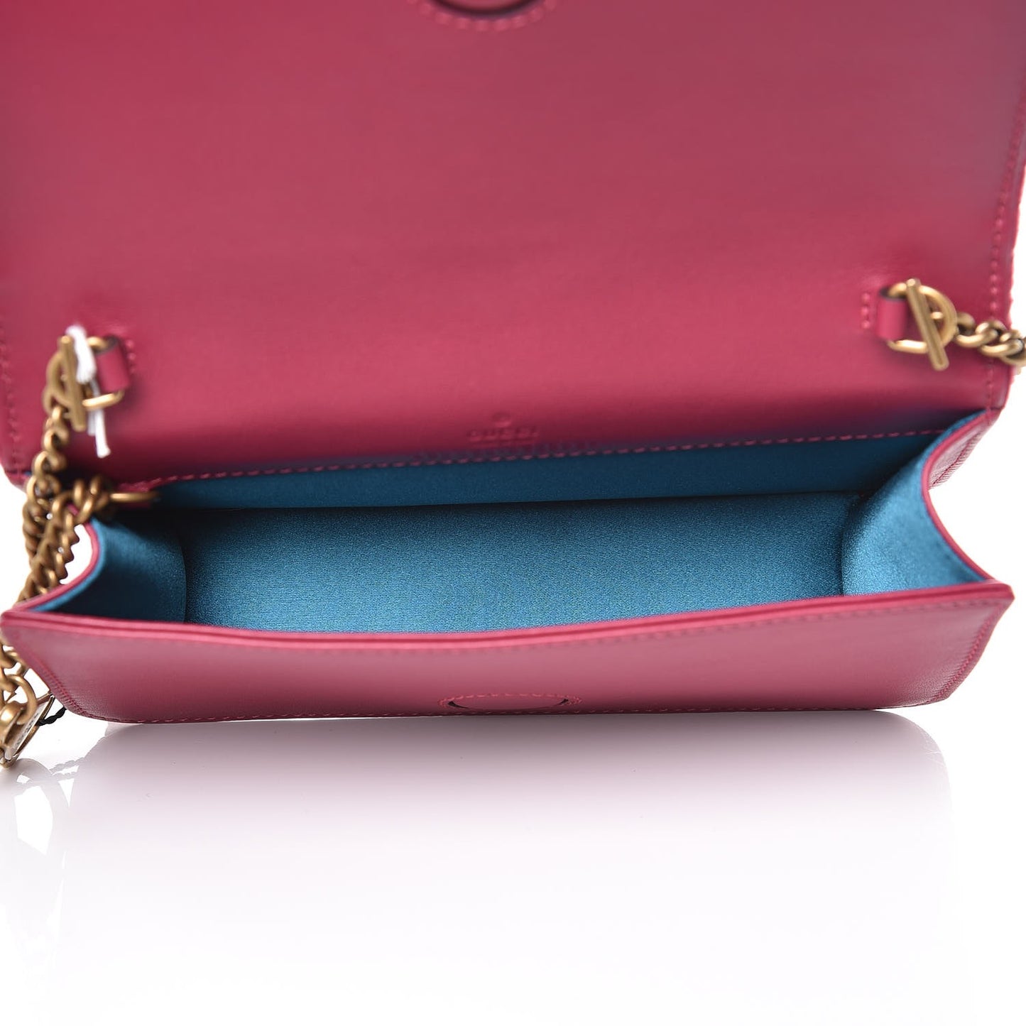 Velvet Matelasse Love Embroidered GG Marmont Mini Bag Light Raspberry Rose