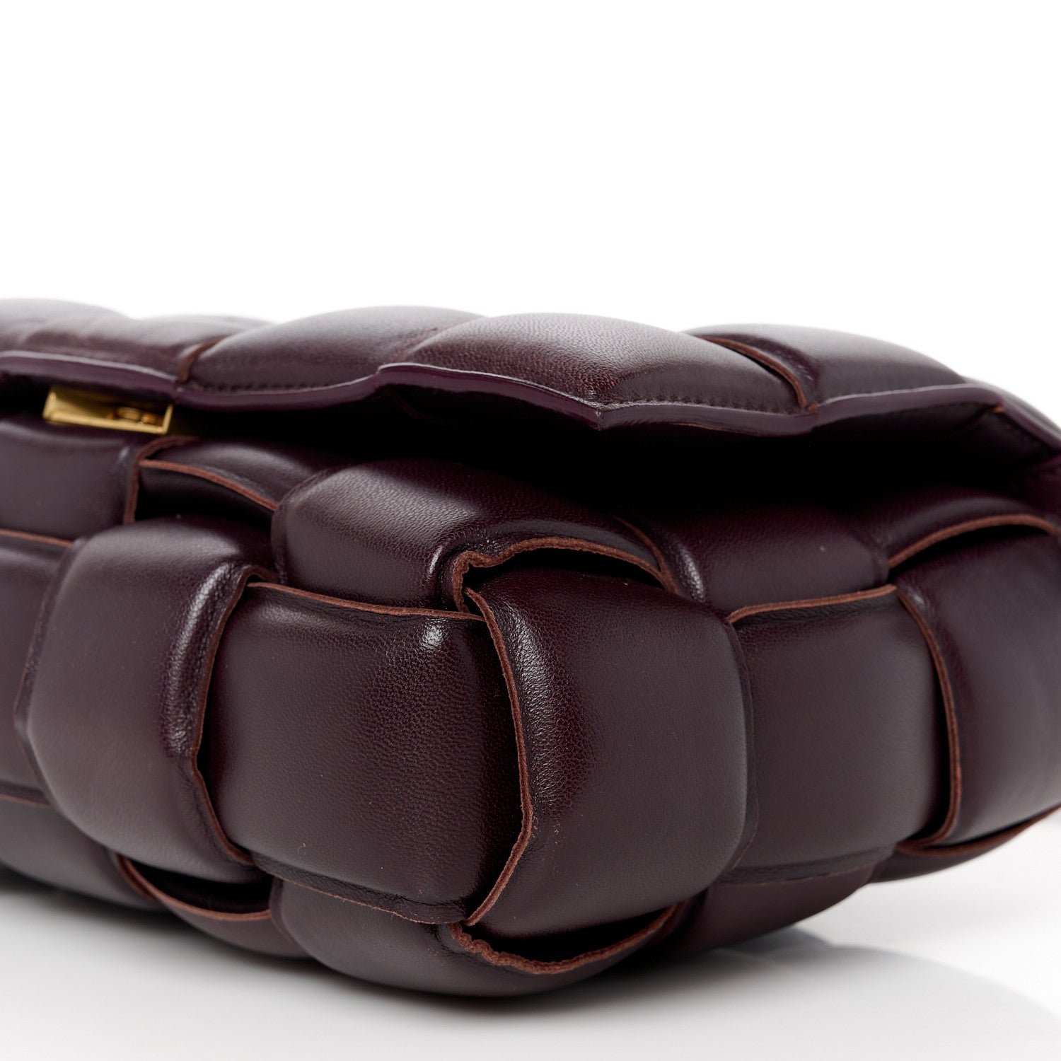 Bottega Veneta Nappa Maxi Intreccio Padded Cassette Crossbody Bag Grape 11 of 16