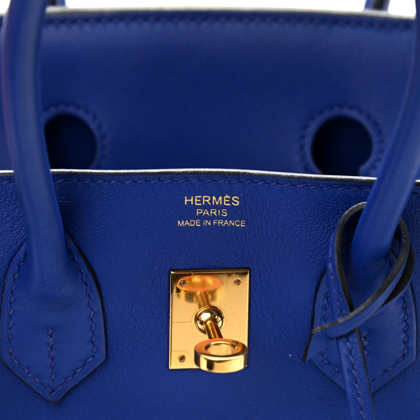 Swift Birkin 25 Bleu Electrique