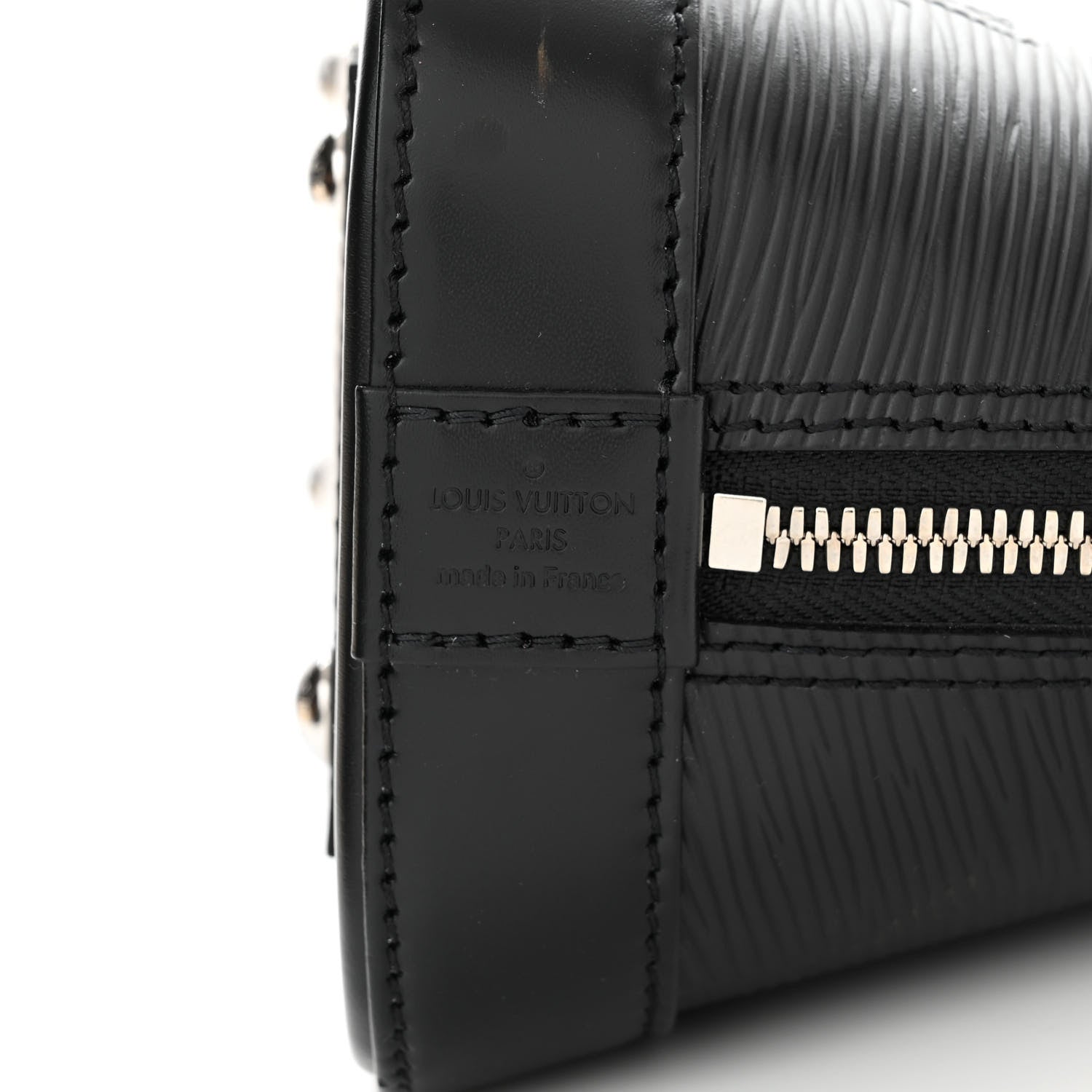 Louis Vuitton Epi Alma BB Black 6 of 10