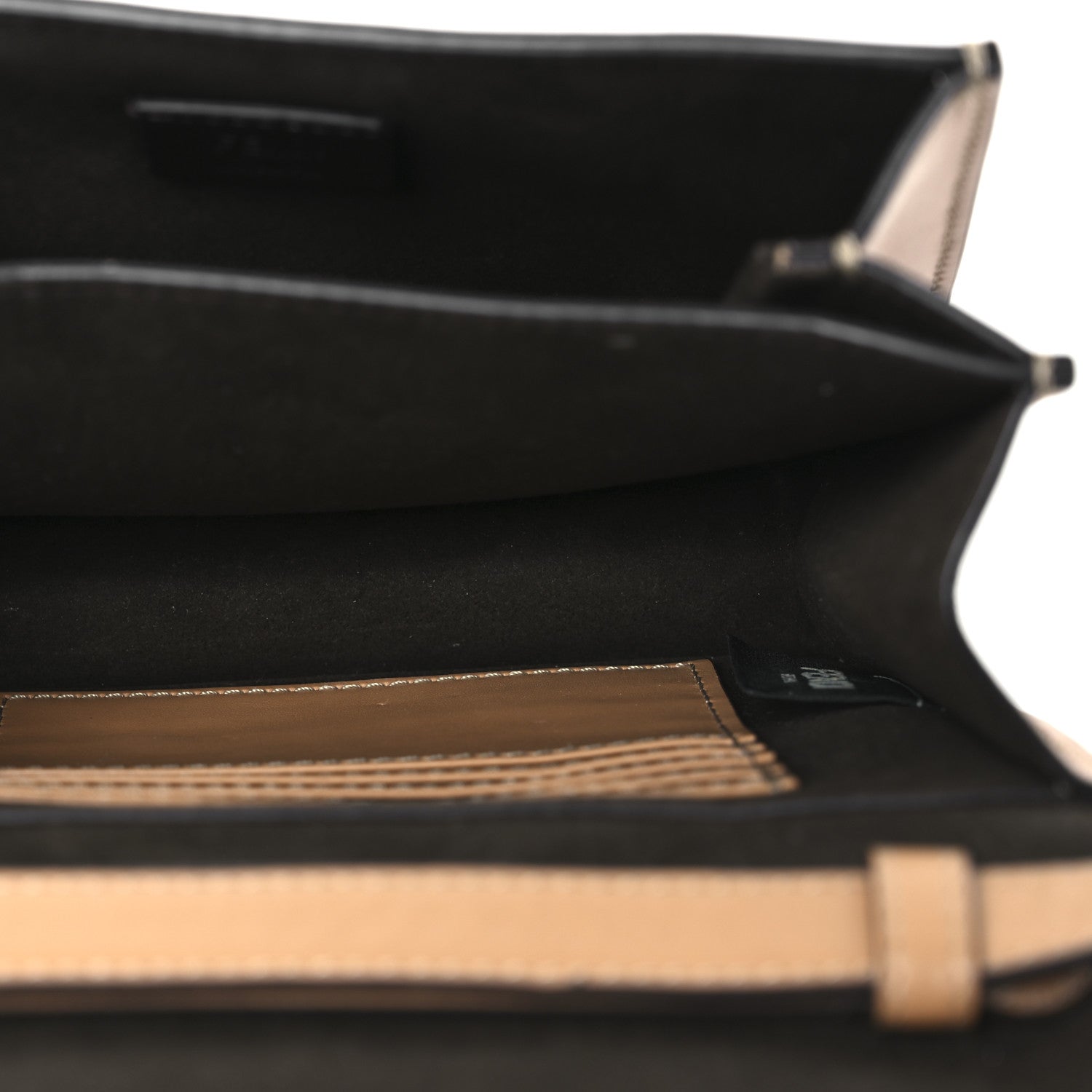 Fendi Vitello King Karligraphy Crossbody Bag Cuoio 5 of 14