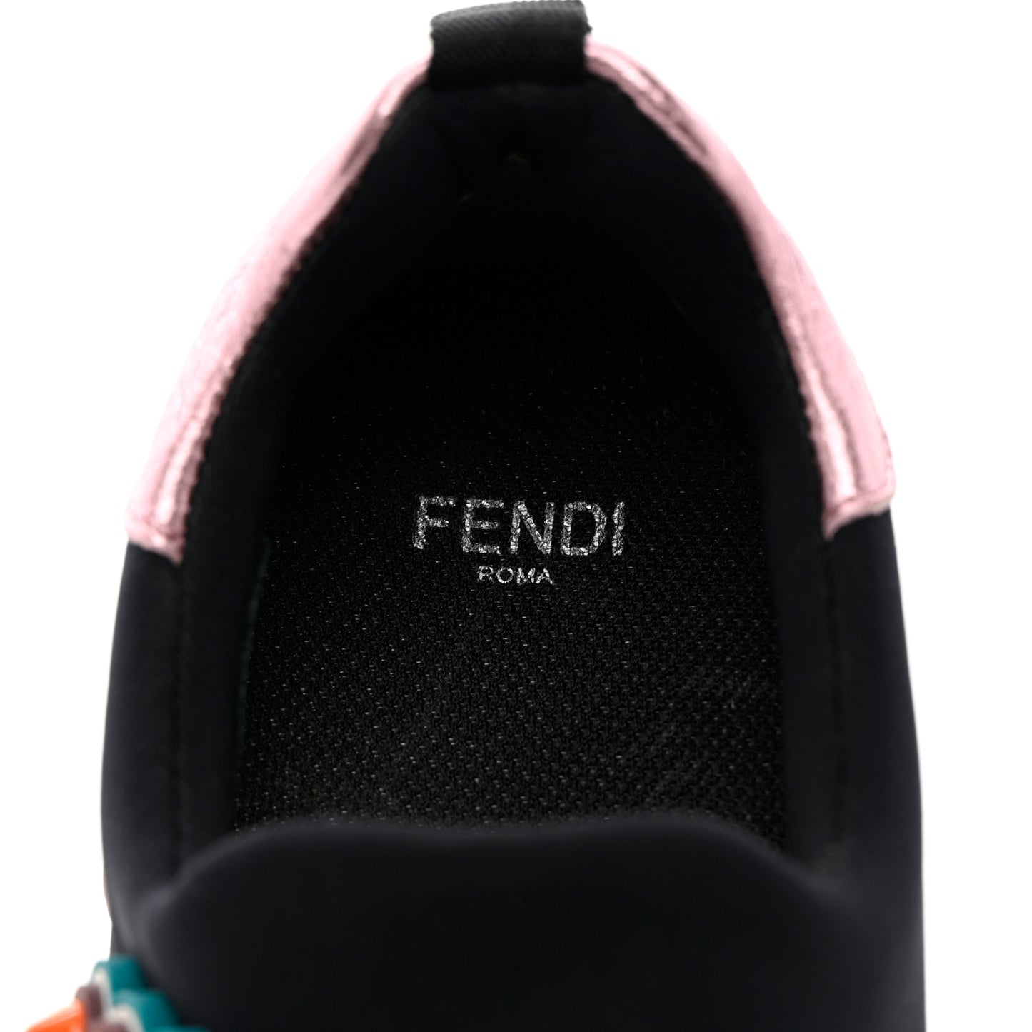 Neoprene Studded Fun Fair Scuba Sneakers 38 Pink Multicolor
