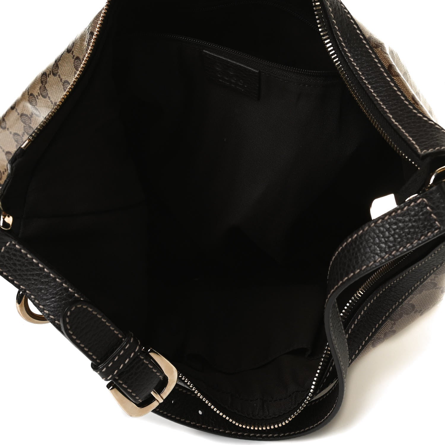 Gucci Crystal Monogram Hobo Dark Brown 5 of 16