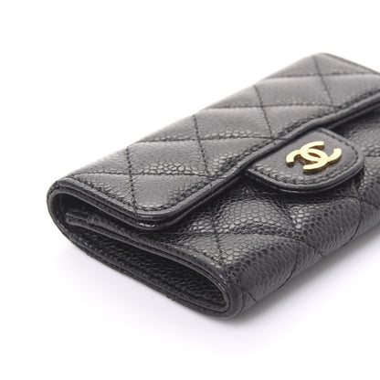 Chanel Caviar Quilted Flap Card Holder Black 5 of 11