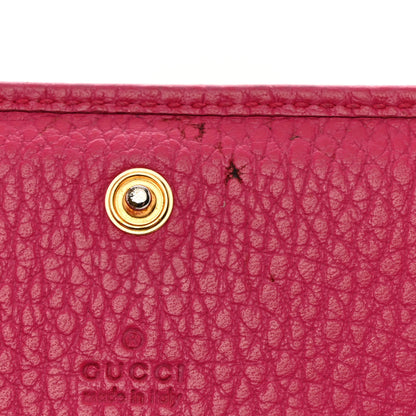 Gucci Dollar Calfskin GG Marmont Card Case Box Pink 12 of 13