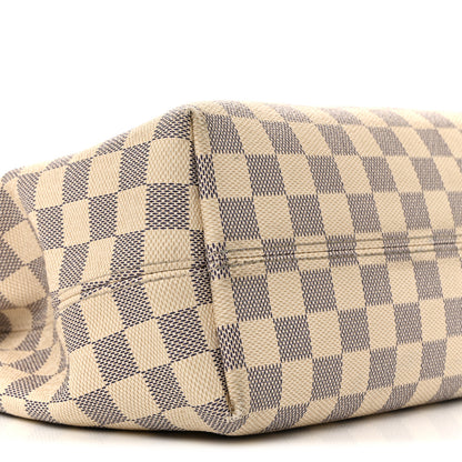 Louis Vuitton Damier Azur Graceful PM Rose Ballerine 9 of 14
