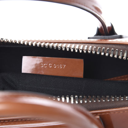 Givenchy Patent Calfskin Small Antigona Brown 6 of 15