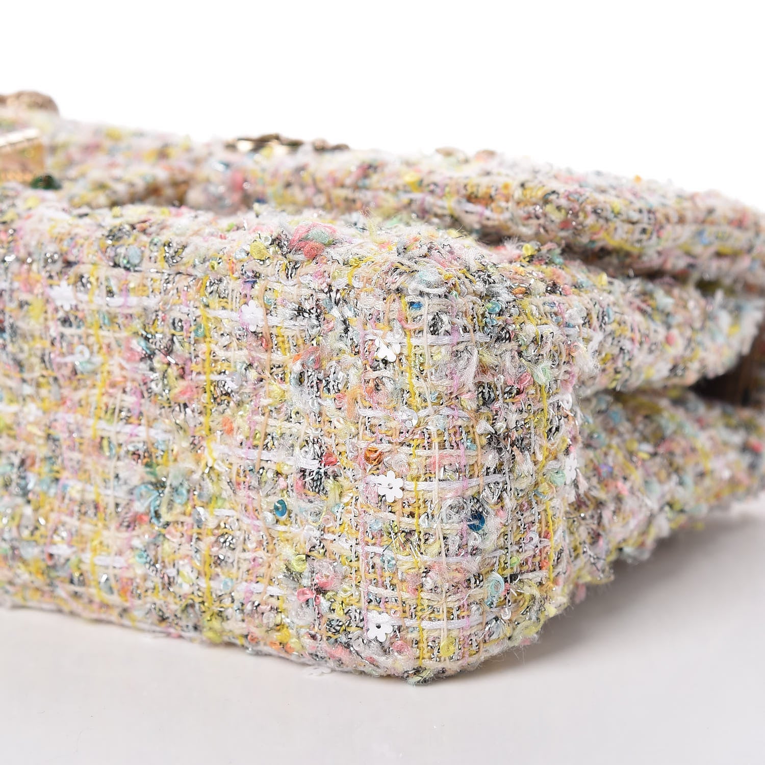 Chanel Tweed Garden Party 2.55 Reissue 225 Flap Multicolor 9 of 9