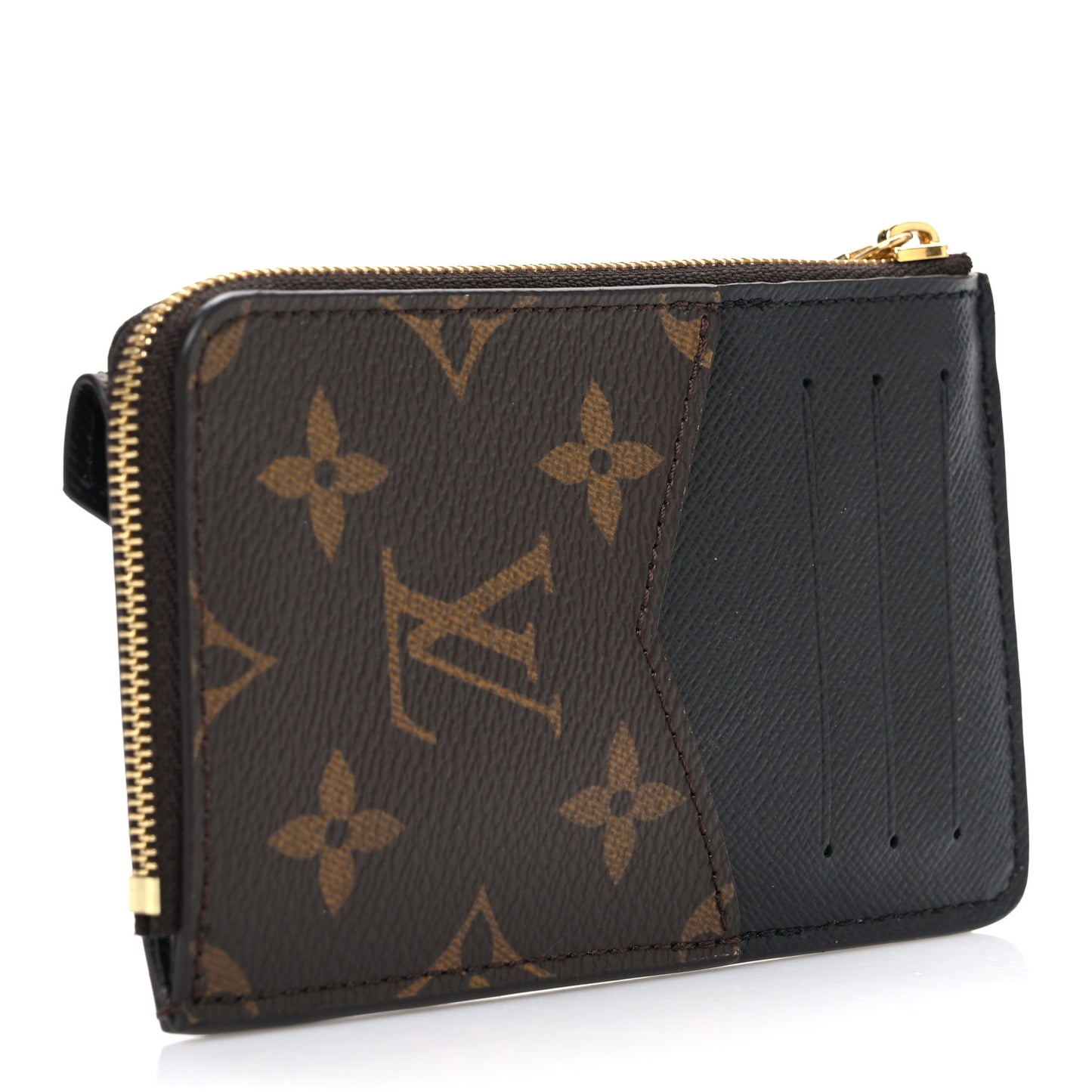 Monogram Recto Verso Card Holder Black