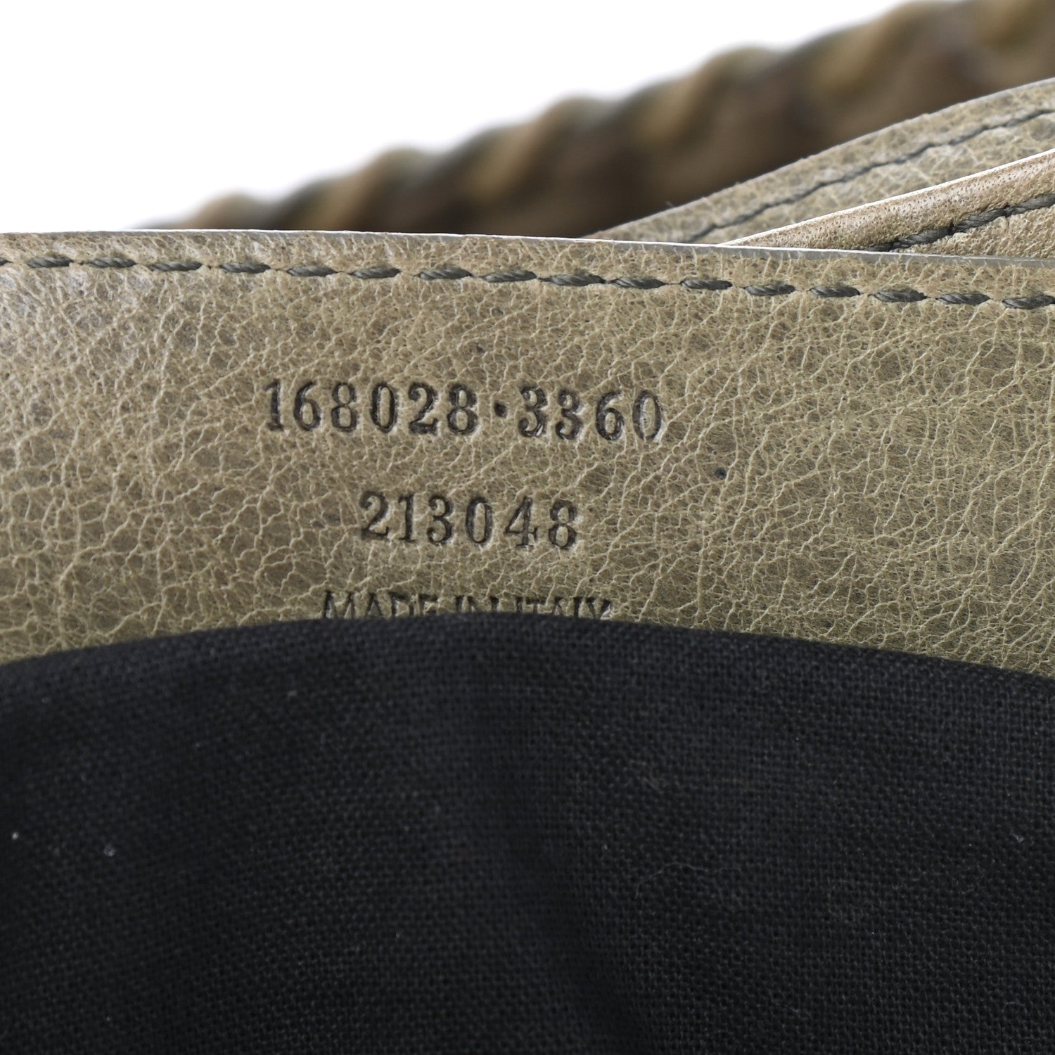 Balenciaga Agneau Classic Hardware Part Time Vert Militaire 6 of 9