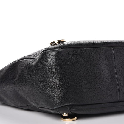 Gucci Calfskin Abbey Tote Black 9 of 10